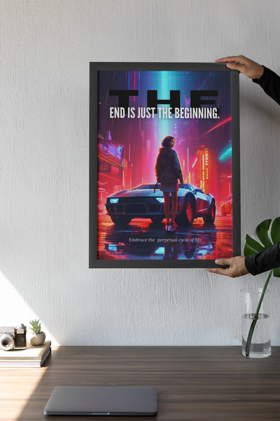 Affiche Cyberpunk - La fin n'est que le début - OuroborosLegacy Collection
