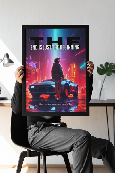 Affiche Cyberpunk - La fin n'est que le début - OuroborosLegacy Collection